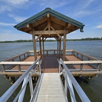 Waterfront dock and pier structure